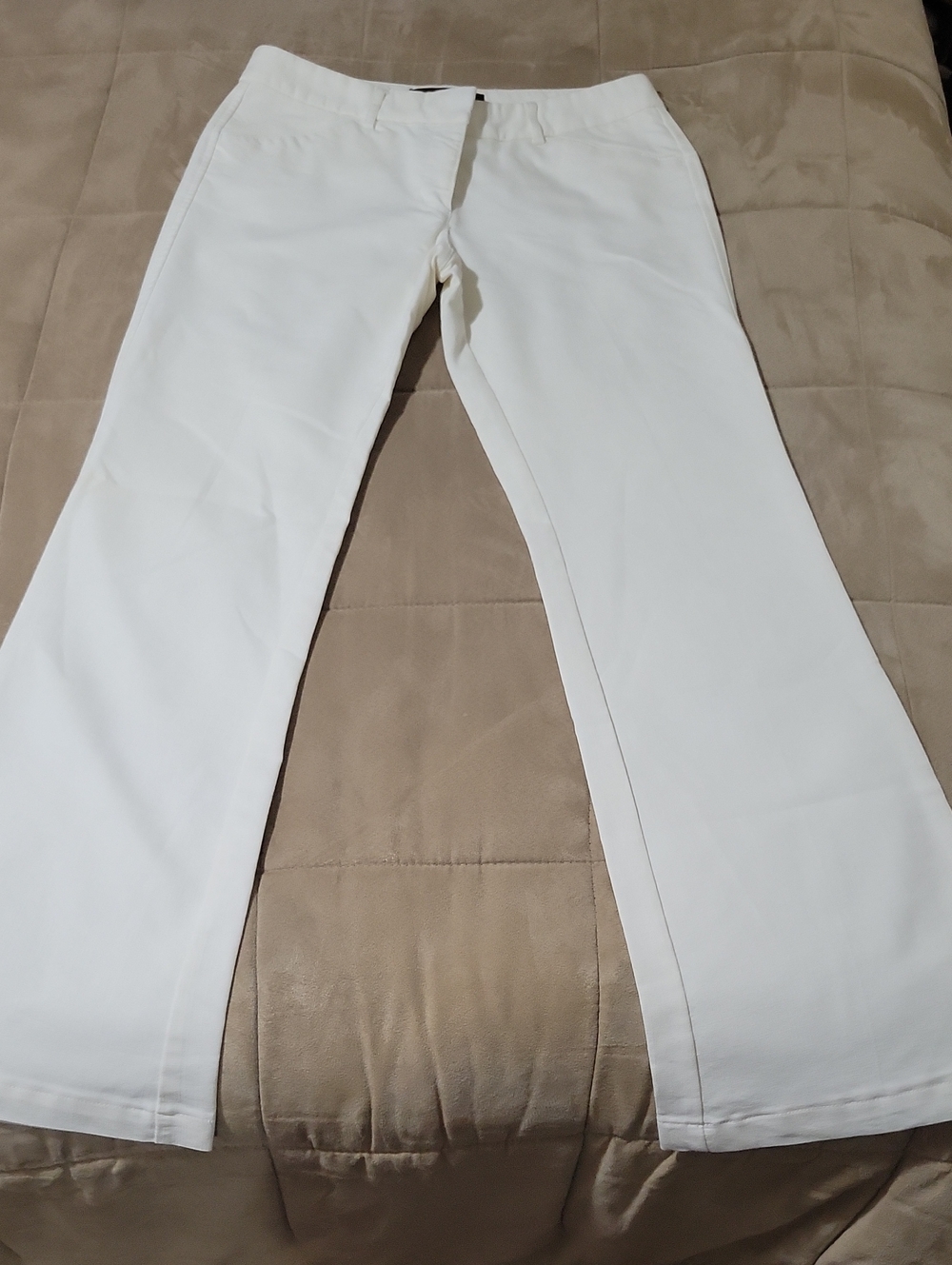 Express White Boot-Cut Jeans